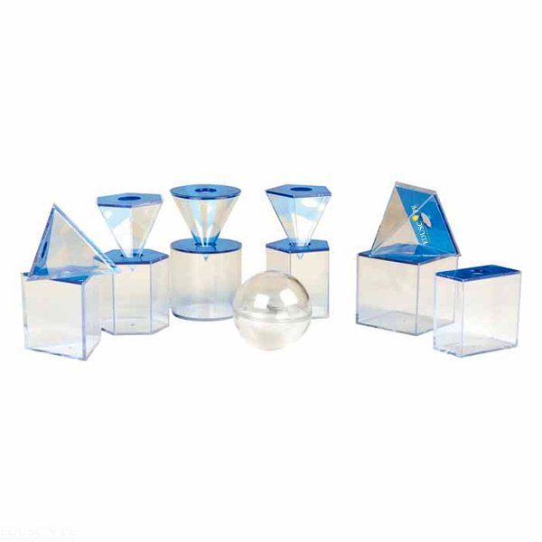 Transparent 3D Solid Set